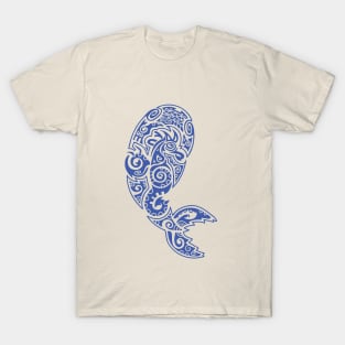 Tribal Seahorse Fish T-Shirt